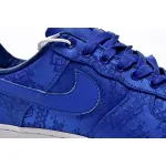 QF  CLOT x Nike Air Force 1 Low Premium Blue Silk