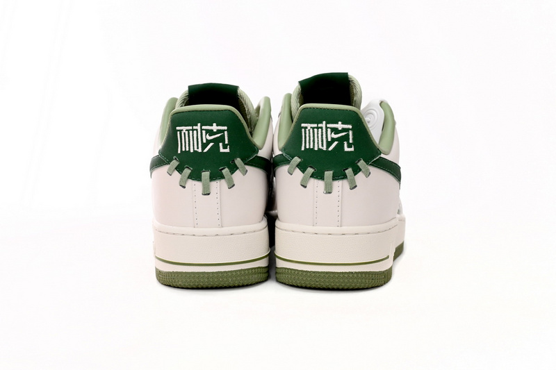 QF Nike Air Force 1 Low NAI-KE Sail Gorge Green Pistachio