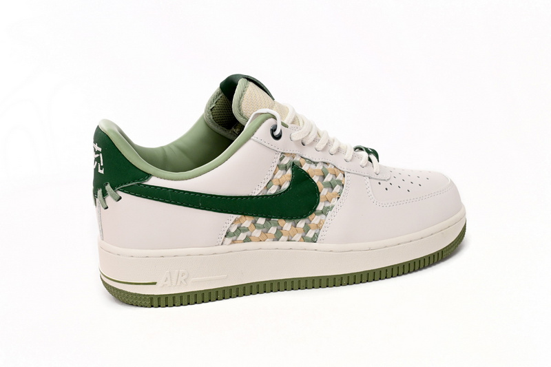 QF Nike Air Force 1 Low NAI-KE Sail Gorge Green Pistachio
