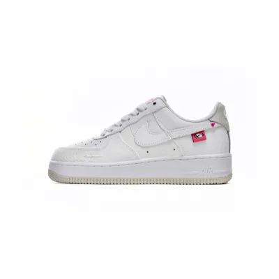 QF Nike Air Force 1 Low Pink Bling 01