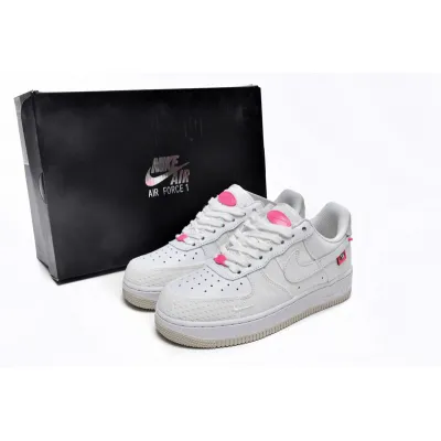 QF Nike Air Force 1 Low Pink Bling 02