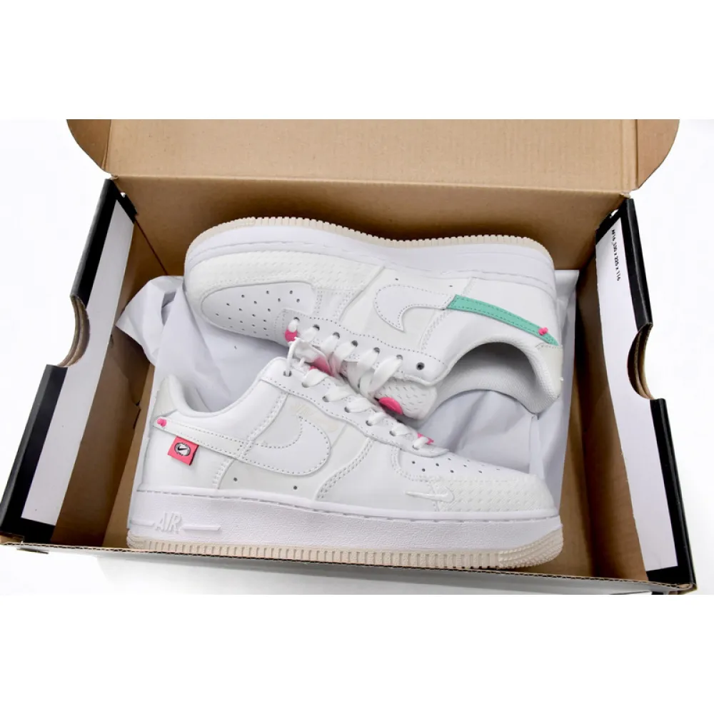 QF Nike Air Force 1 Low Pink Bling