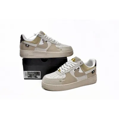 QF Nike Air Force 1 Low Tan Bling