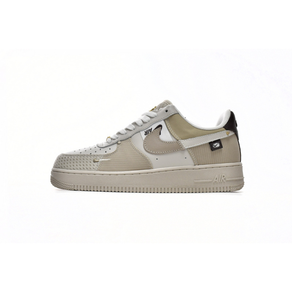 QF Nike Air Force 1 Low Tan Bling