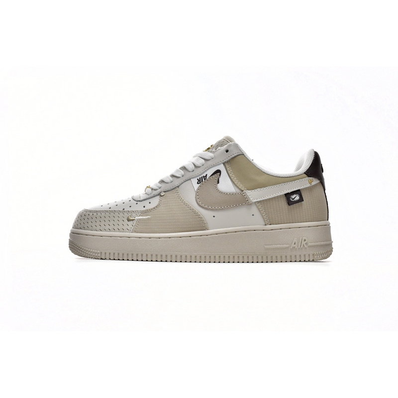 QF Nike Air Force 1 Low Tan Bling