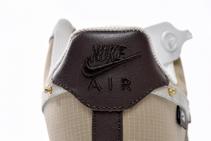 QF Nike Air Force 1 Low Tan Bling