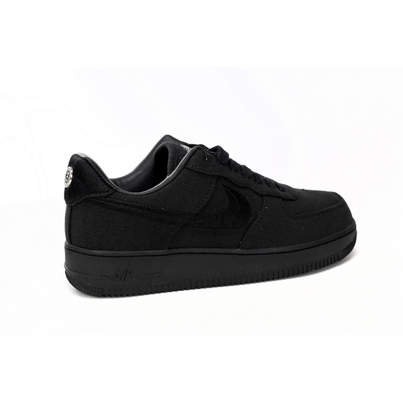 QF Stussy x Nike Air Force 1 Low “Black”