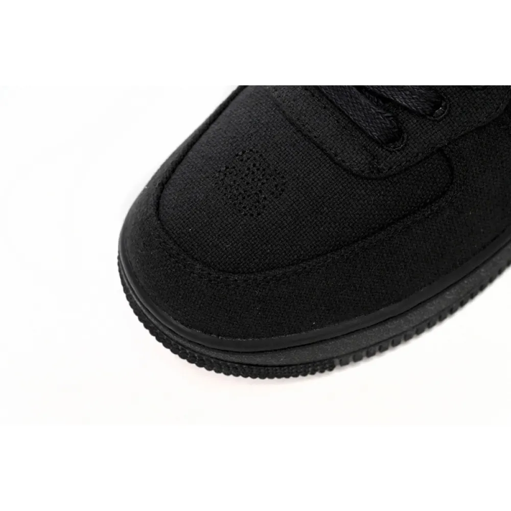 QF Stussy x Nike Air Force 1 Low “Black”