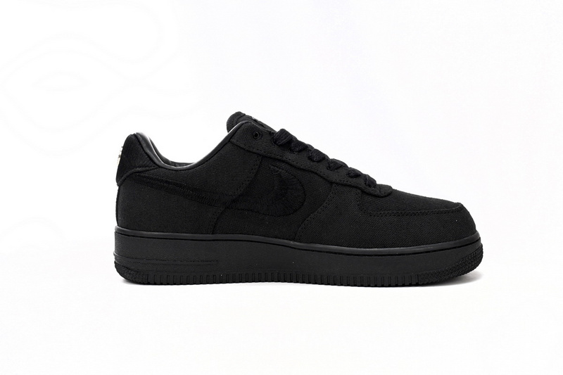 QF Stussy x Nike Air Force 1 Low “Black”