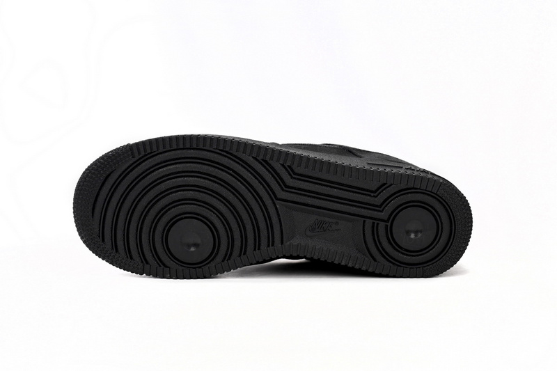 QF Stussy x Nike Air Force 1 Low “Black”