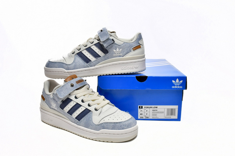 Quiccs x adidas Forum Low Wash Jeans