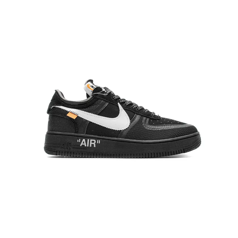 TS  OFF White X Air Force 1 Low Black