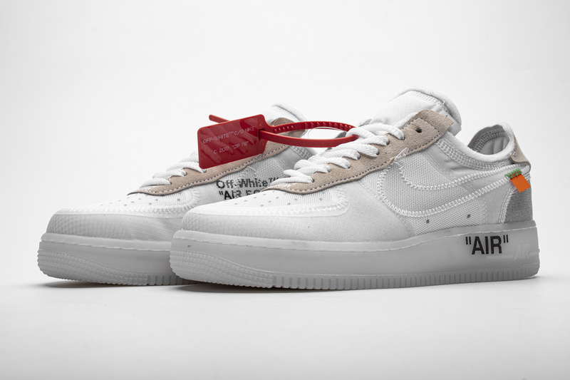 TS OFF White X Air Force 1 Low White