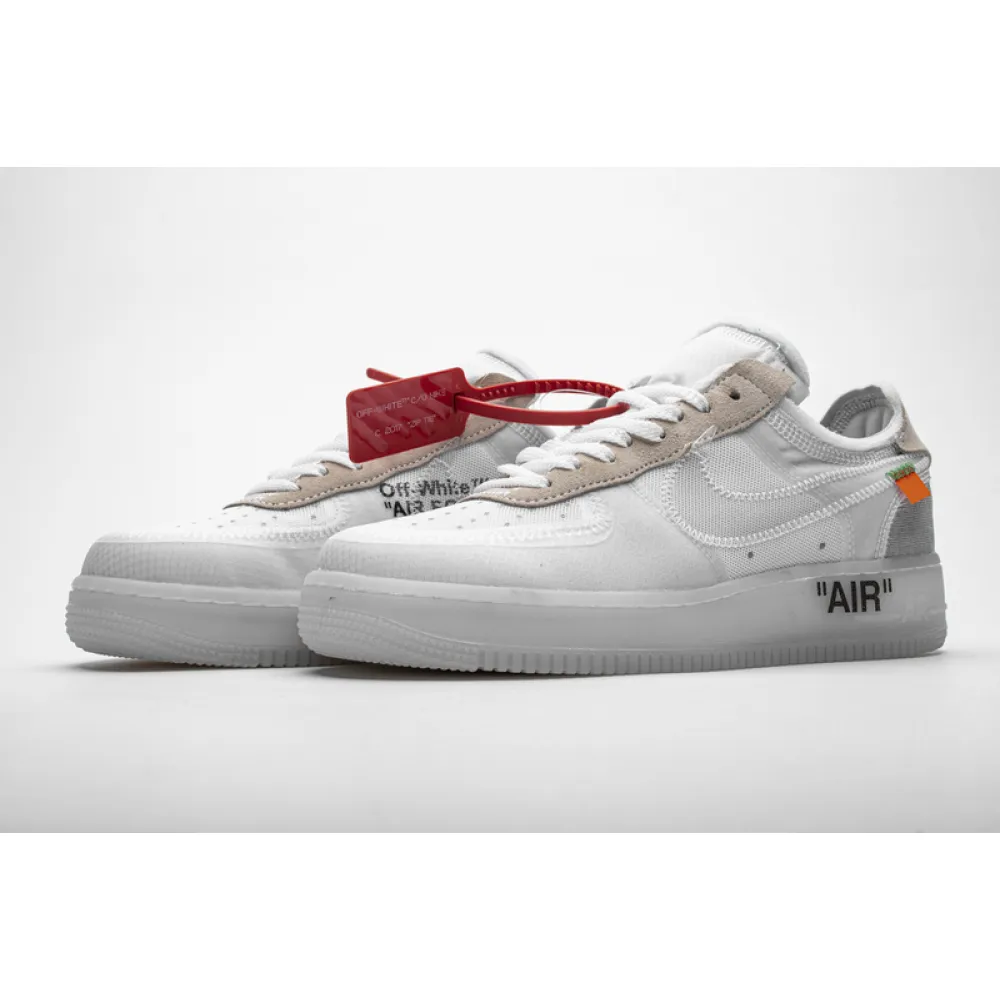 TS OFF White X Air Force 1 Low White