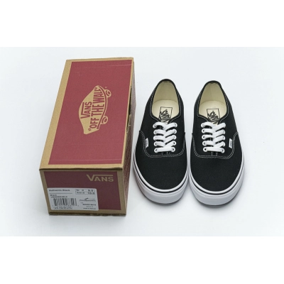 VANS Authentic Black 02