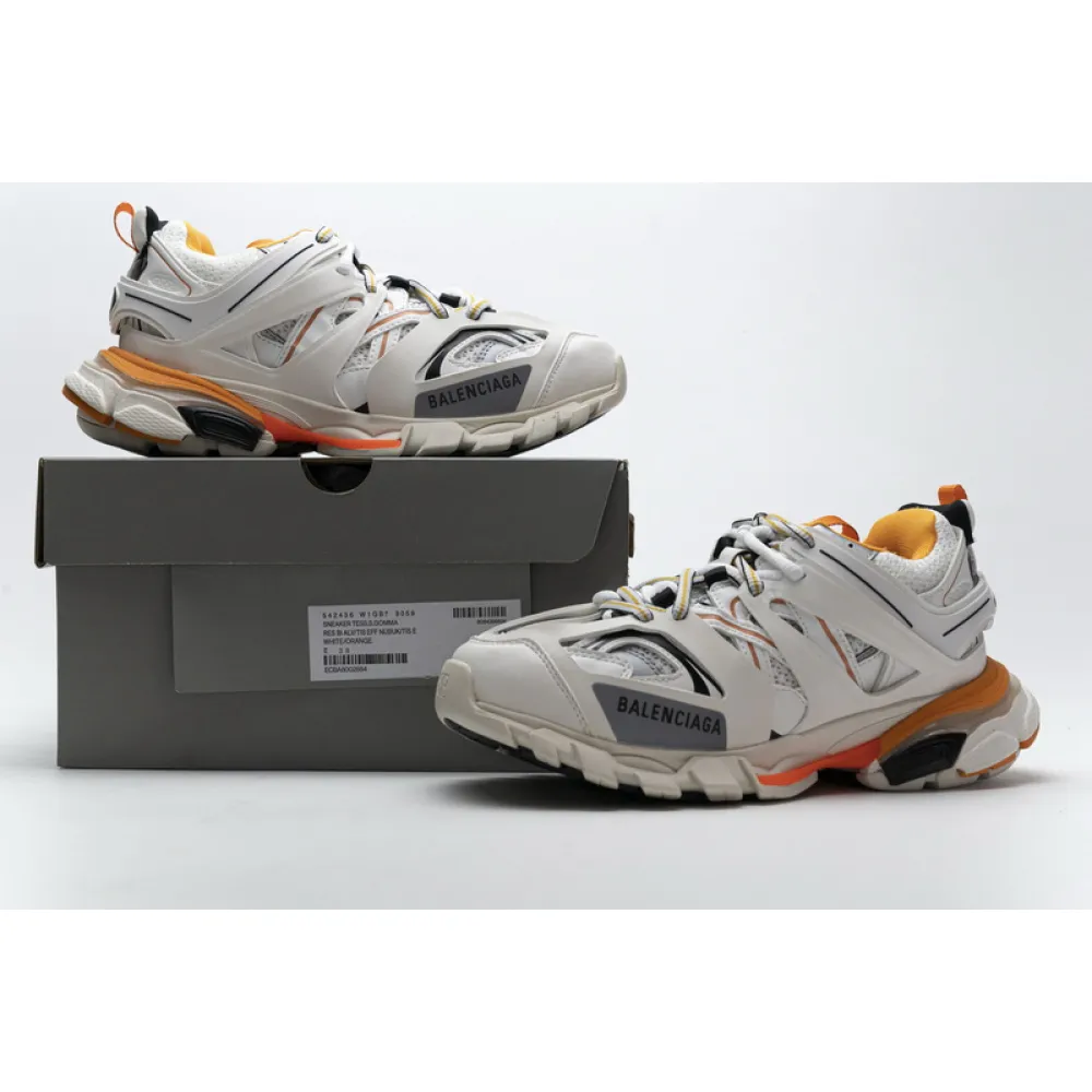  Balenciaga Tess S.White Orange (light）