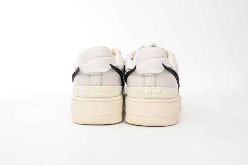 AH AMBUSH x Nike Air Force 1 Low “Phantom”White and Black Tic