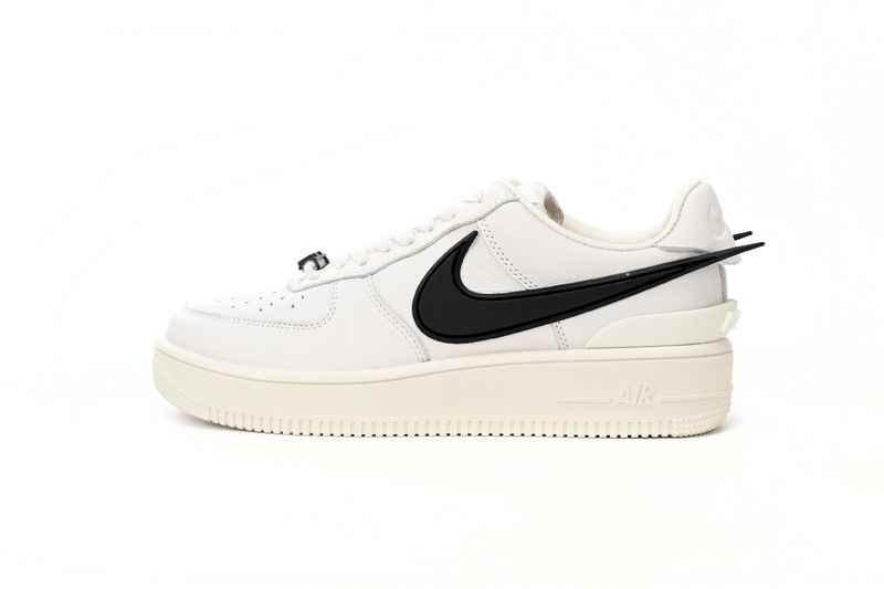 AH AMBUSH x Nike Air Force 1 Low “Phantom”White and Black Tic