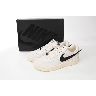 AH AMBUSH x Nike Air Force 1 Low “Phantom”White and Black Tic 02