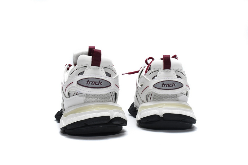 Balenciaga Tess S. White Claret Red