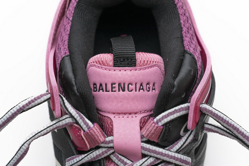 Balenciaga Tess S.Black Purplish Red