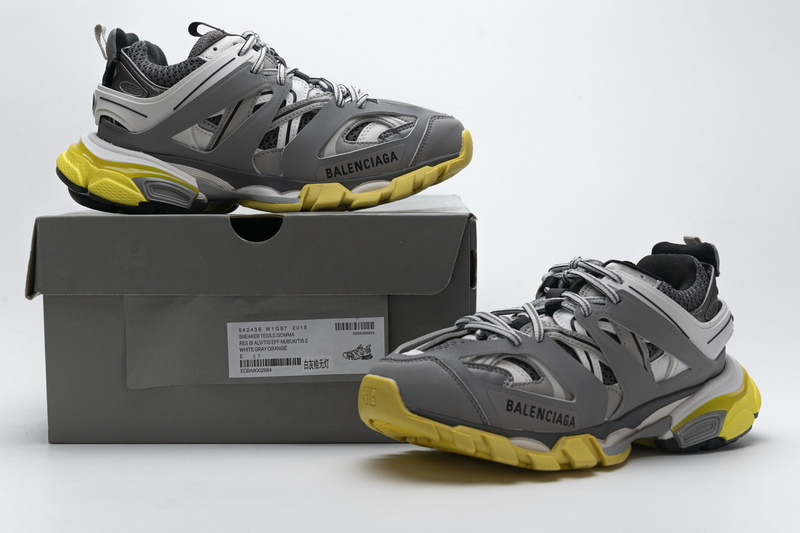 Balenciaga Tess S.White Grey Orange