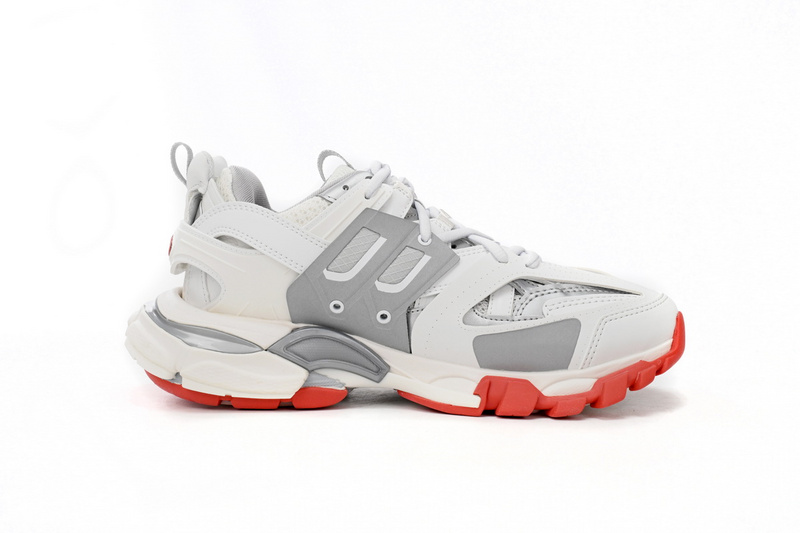 Balenciaga Tess S.White Grey Red