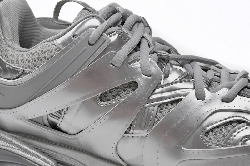 Balenciaga Track.2 Open Sneaker Bright Silver