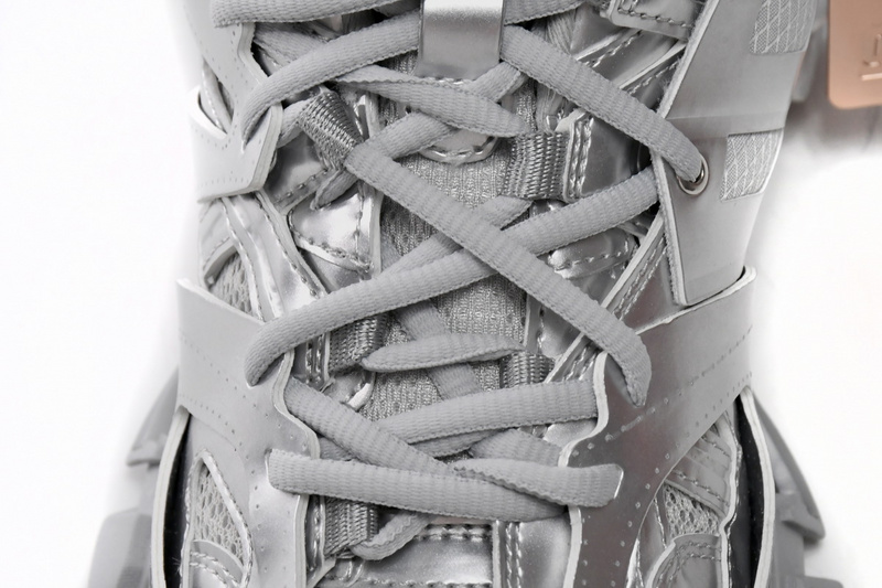 Balenciaga Track.2 Open Sneaker Bright Silver