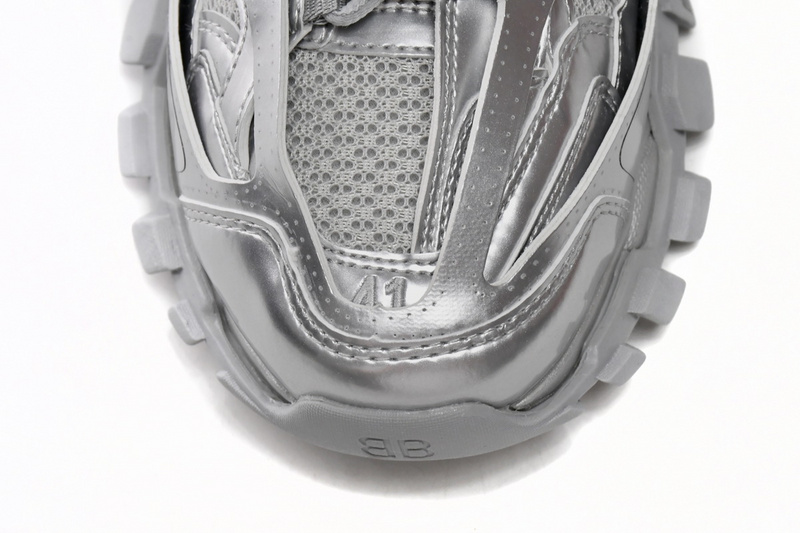 Balenciaga Track.2 Open Sneaker Bright Silver