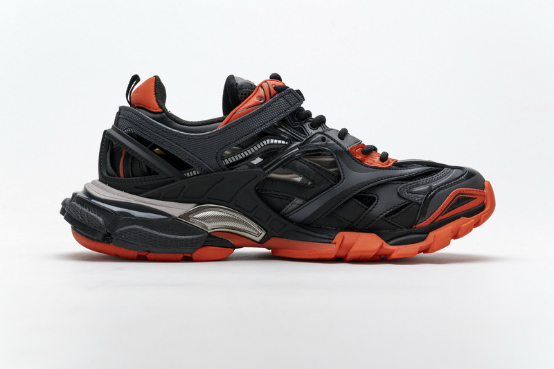 Balenciaga Track 2 Sneaker Dark Grey Orange