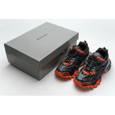 Balenciaga Track 2 Sneaker Dark Grey Orange 02