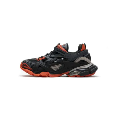 Balenciaga Track 2 Sneaker Dark Grey Orange 01