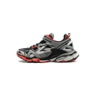 Balenciaga Track 2 Sneaker Grey Red 01