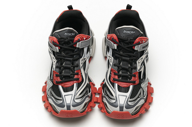 Balenciaga Track 2 Sneaker Grey Red