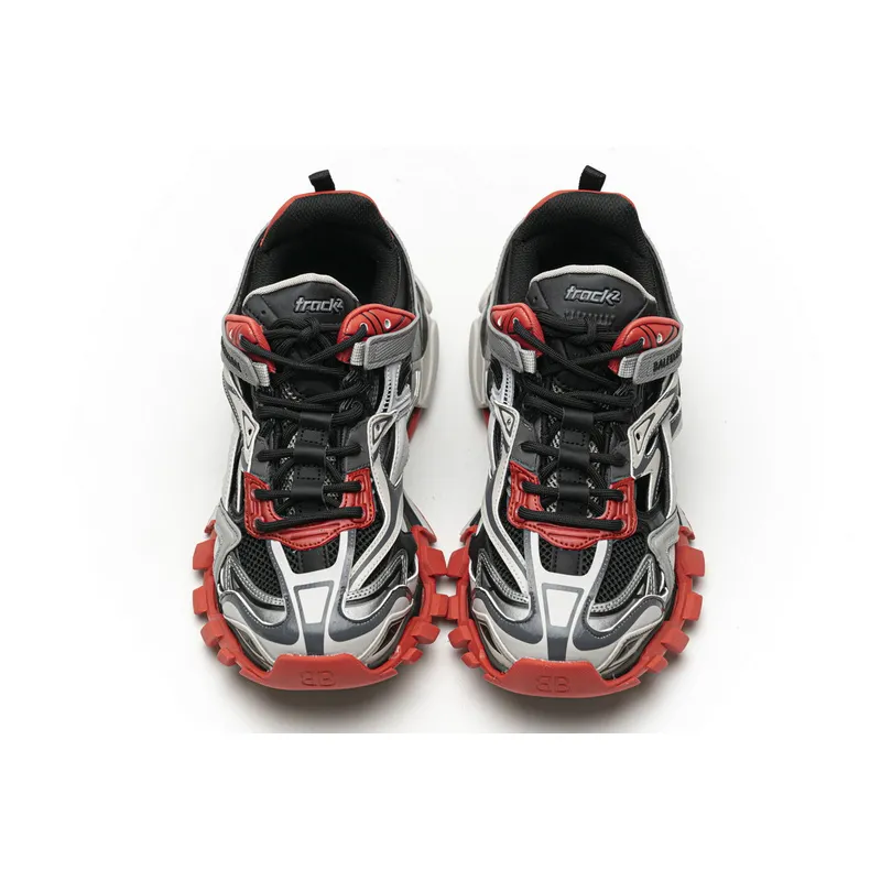 Balenciaga Track 2 Sneaker Grey Red