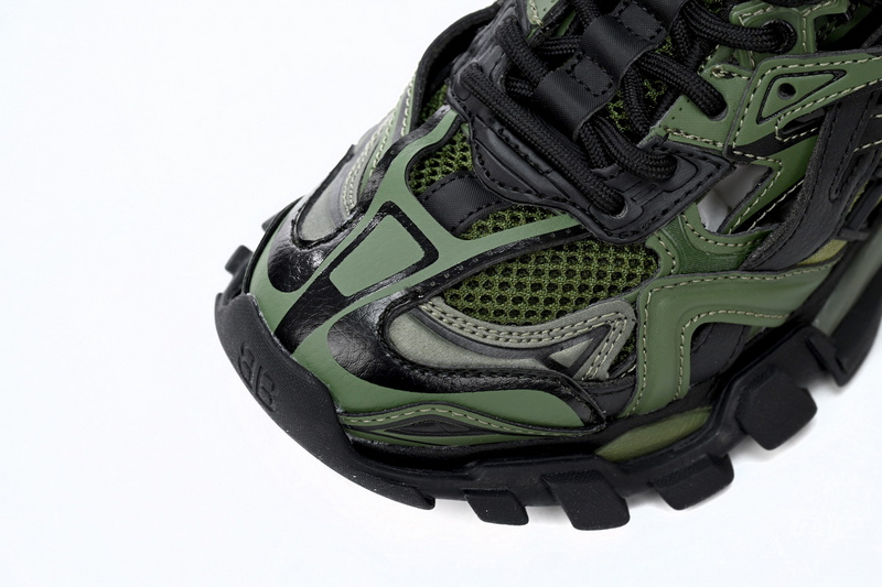 Balenciaga Track 2 Sneaker Military Black