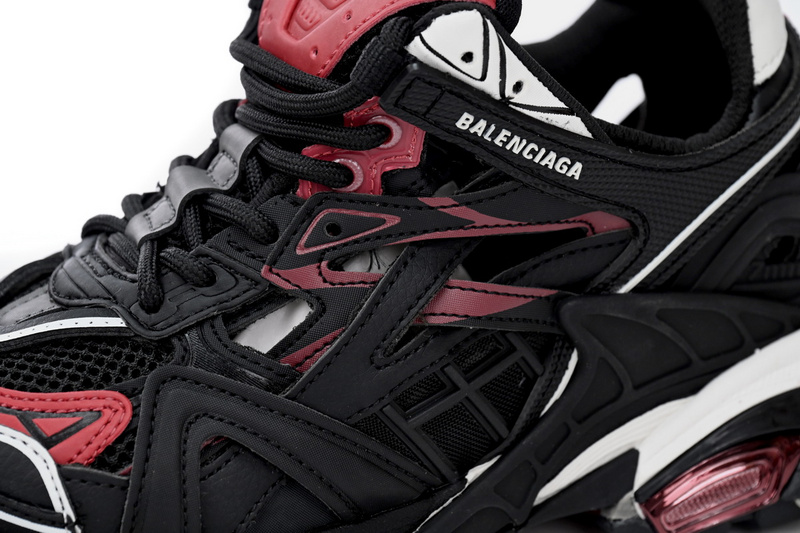 Balenciaga Track 2 Sneaker Military Black White Red