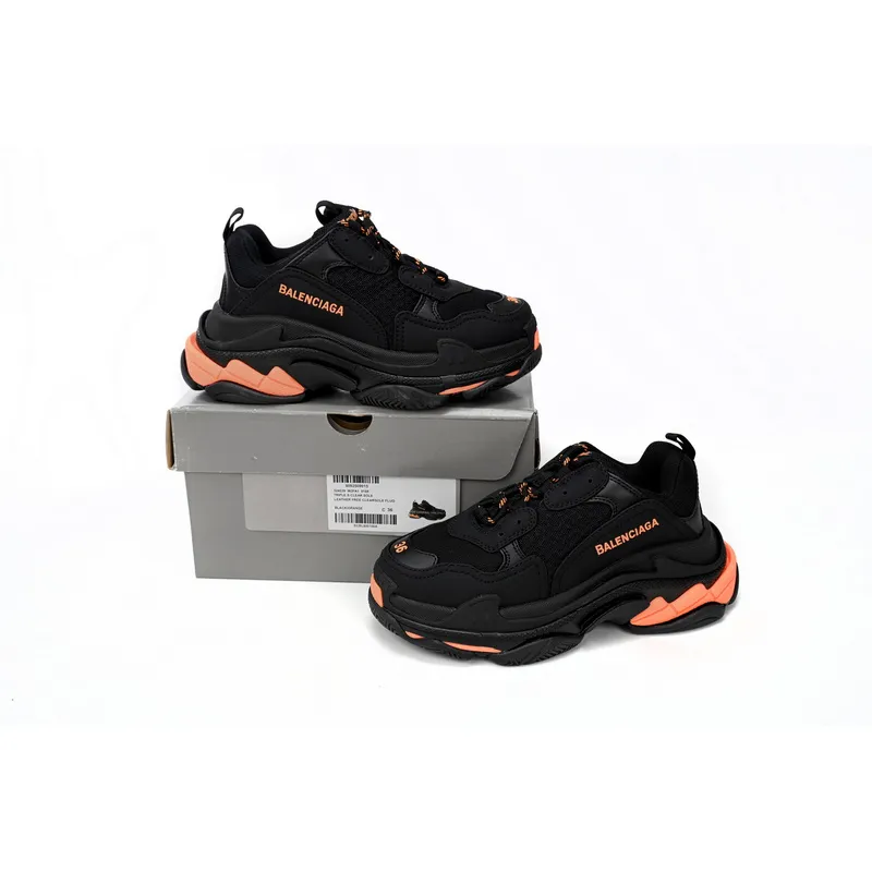 Balenciaga Triple Black Orange