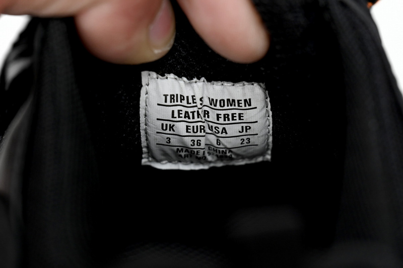 Balenciaga Triple Black Orange