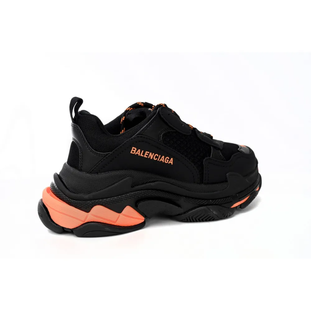 Balenciaga Triple Black Orange