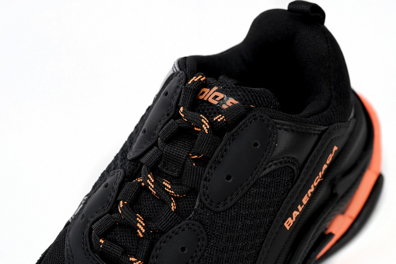 Balenciaga Triple Black Orange