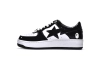 BP A Bathing Ape Bape Sta Low Black White