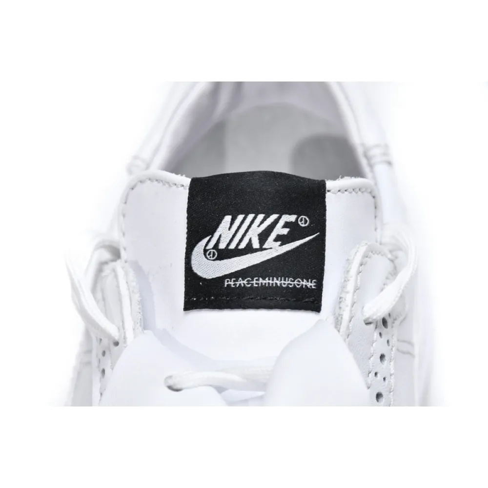 CK  PeaceMinusone x Nike Kwondo 1 White 