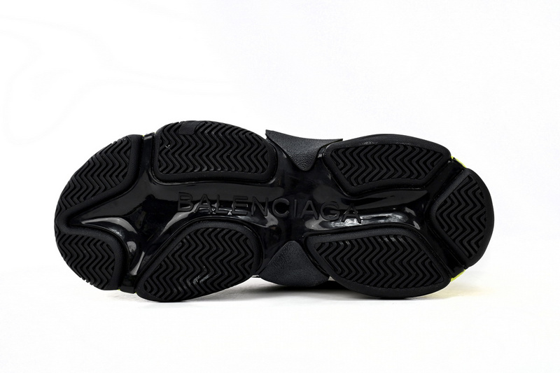 Balenciaga Black, White, And Yellow