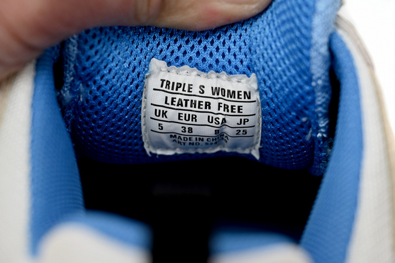 Balenciaga White Blue Net