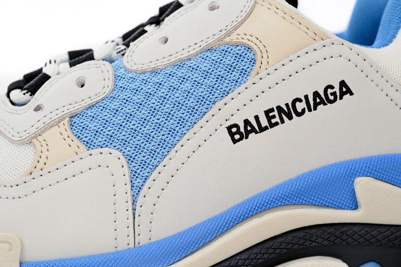 Balenciaga White Blue Net