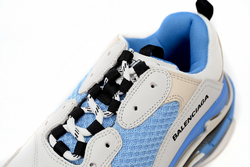 Balenciaga White Blue Net