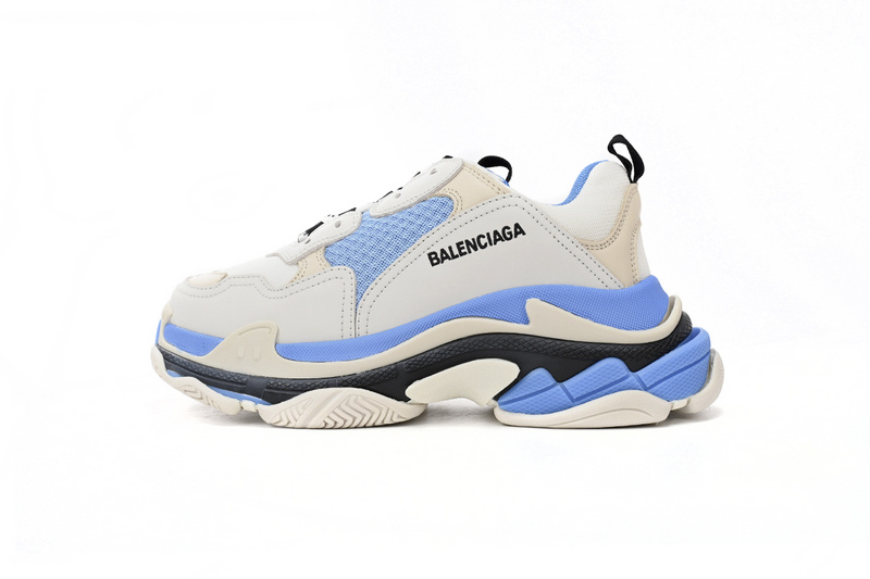 Balenciaga White Blue Net