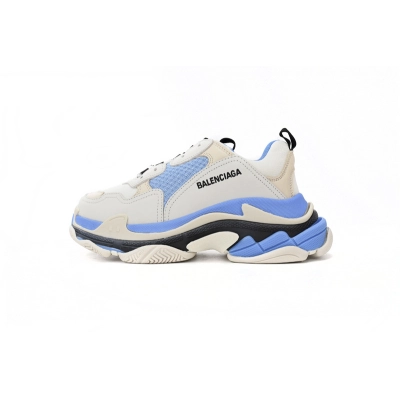 Balenciaga White Blue Net